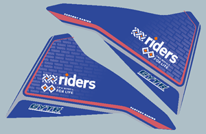 Tenere 700, World Raid Seitenwindschutz Aufkleber