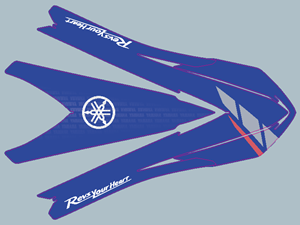 Tenere 700, World Raid high fender Aufkleber