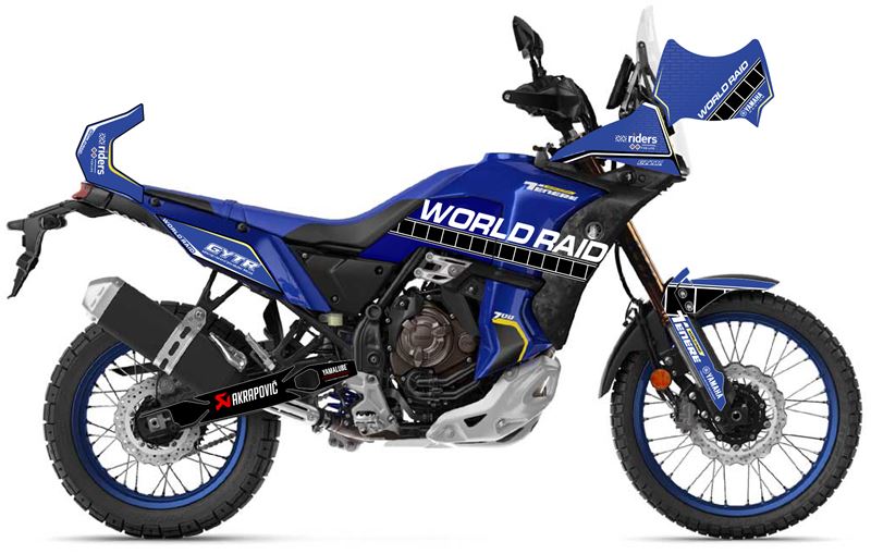 Tenere 700 Rally 2022 Designstudie