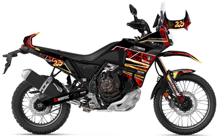 Tenere 700 Rally 2022 Designstudie