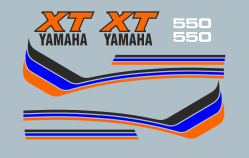 XT600 Set grau