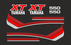 XT550 Set schwarz