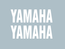 Yamaha Schriftzug